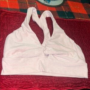 Victoria's Secret Light Pink Twist Front Top